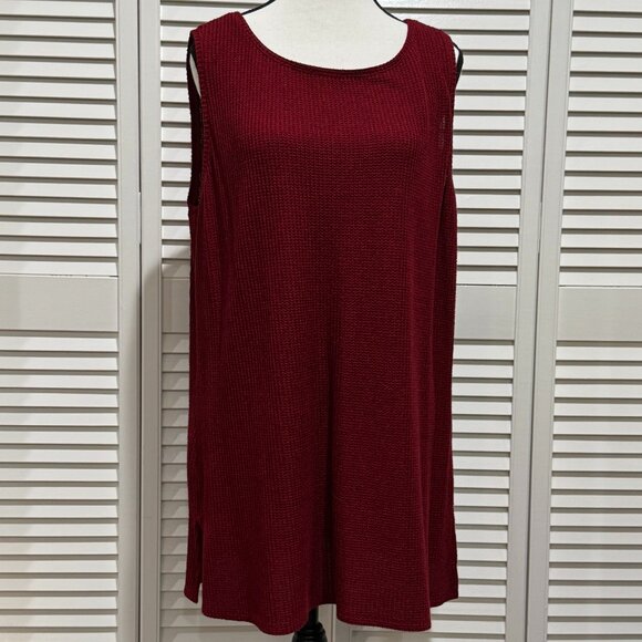 Chico’s Zenergy Red Cardigan & Camisole Set – XL / 16-18 (Chico's 3) - Picture 6 of 10